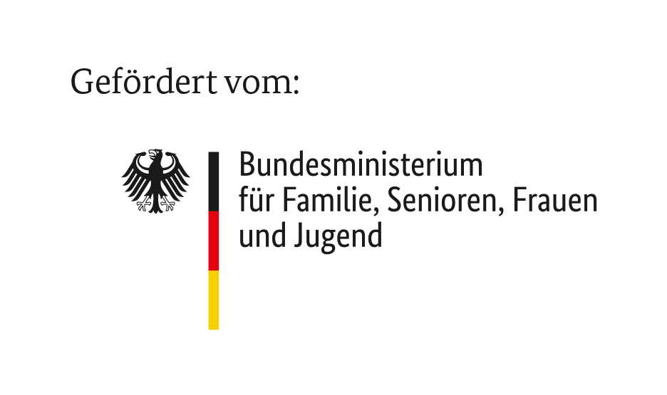 Logo BMFSFJ gefoerdert von