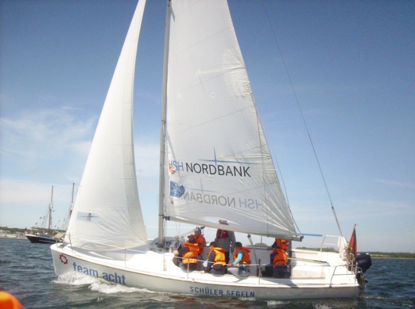 Segeln mit Team8-Booten